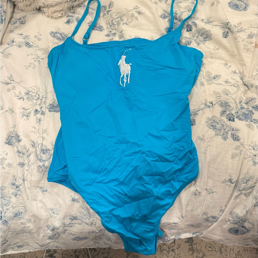 Polo Ralph Lauren blue one piece | Size M